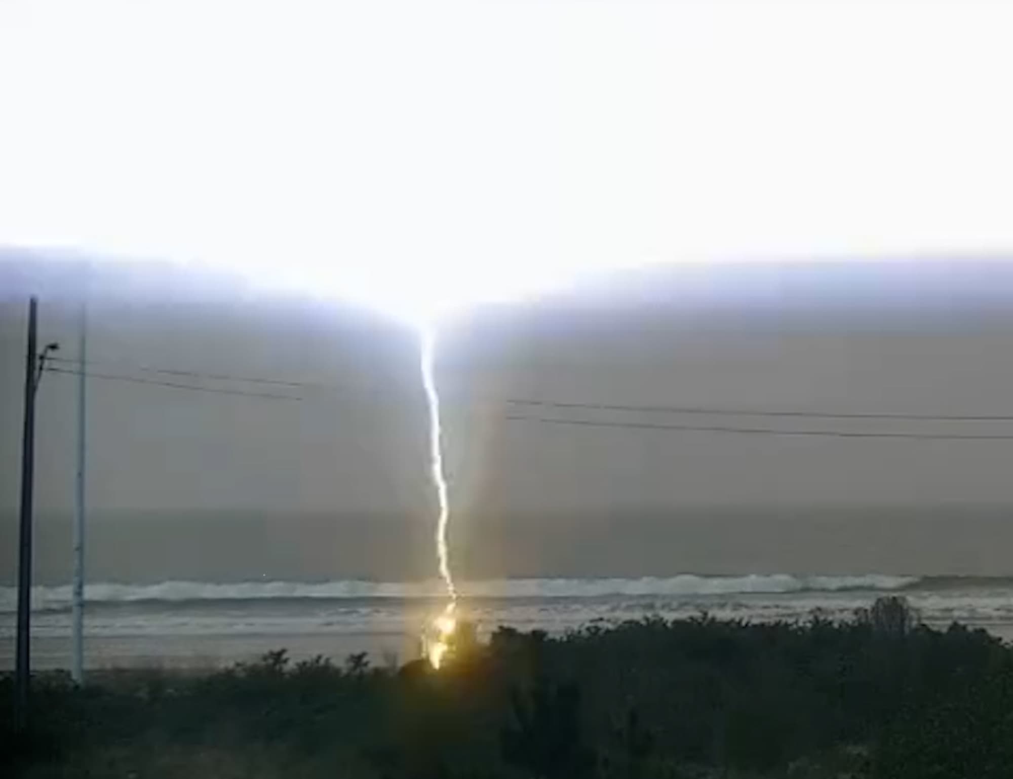 Tourist Dies After Lightning Bolt Strikes Her On Head On Beach