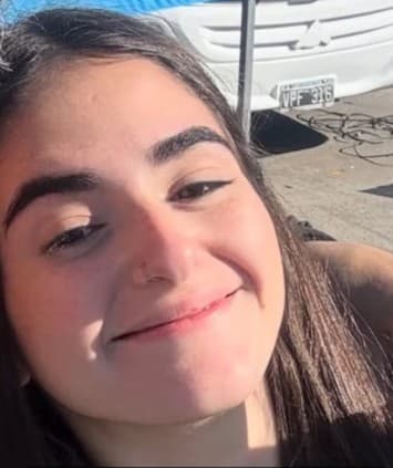 Victoria Julieta Raymondi Guida, 21, poses in undated photo. She died after losing control of her car and  carshing into store  in Quilmes, Argentina. Note: Private picture. (Newsflash/NX)
