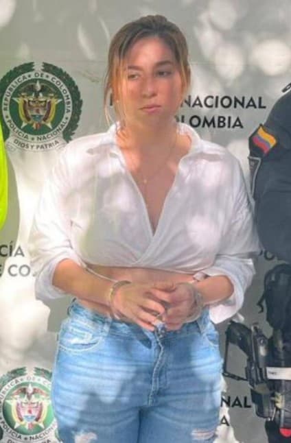 Mayra Alejandra Vera Duarte, known as La Mona,  poses in undated photo.  She was shot and killed on Monday, June 9, 2026, in Barranquilla, Colombia.  Note: Private picture. (Newsflash/NX)