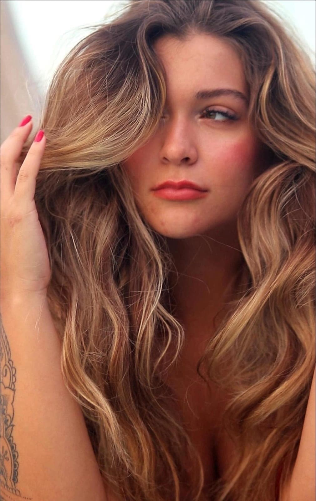 Brazilian influencer and content creator Mel Breia, 24, poses in undated photo. She sells worn underwear. Note: Licenced photo. (Mel Breia, CO Press/Newsflash/NX)