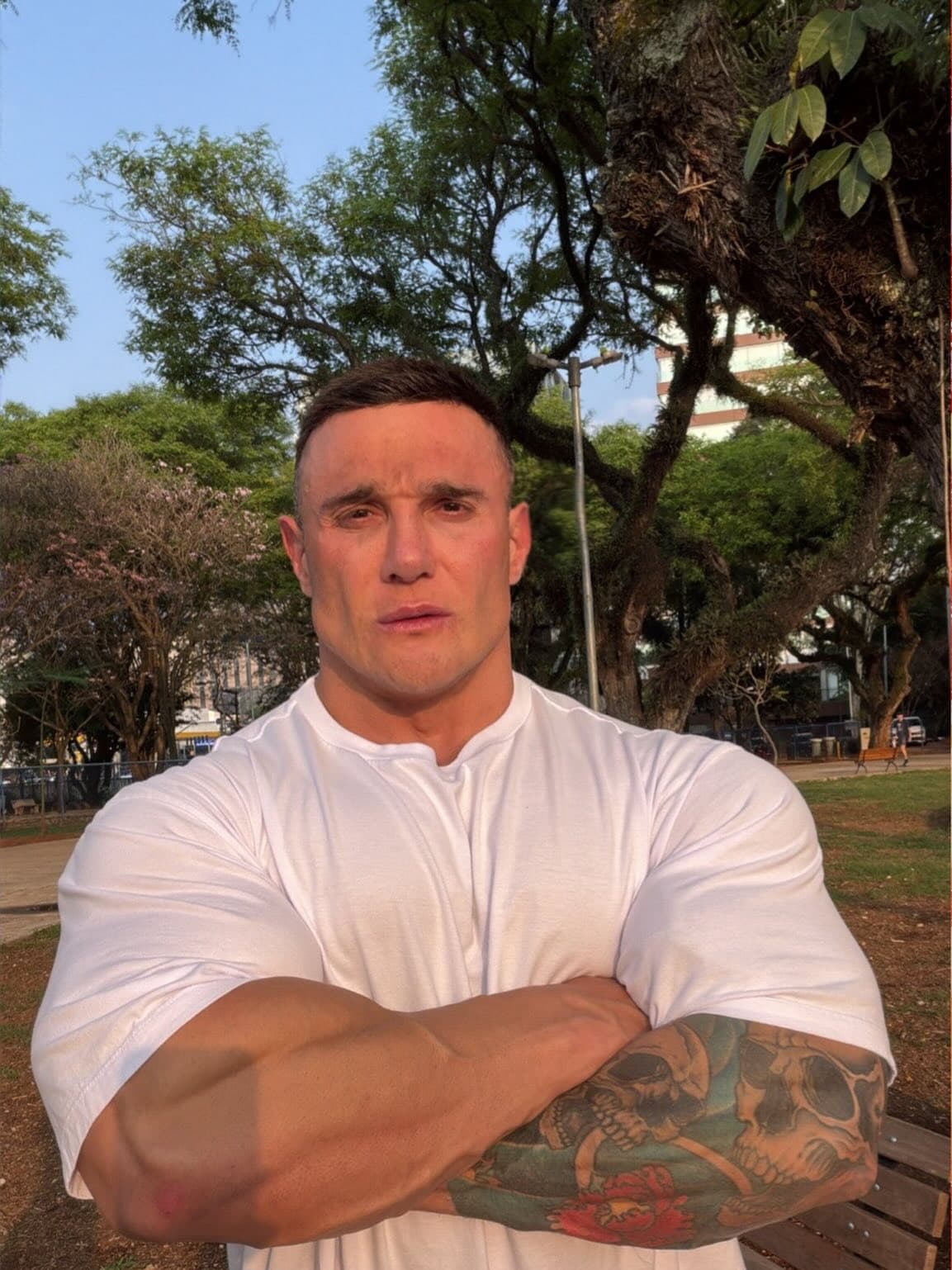 Fabio Giga poses in undated photo. He lost control of his Porsche in Sao Paulo, Brazil. Note: Private photo taken from social media. (@fabiogigapro/Newsflash/NX)