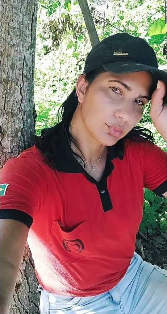 Alzira Maria Theodoro Luiz, 43, poses in undated photo. She was shot dead in a rural area of Mutum, Brazil. Note: Private photo taken from social media. (Newsflash/NX)