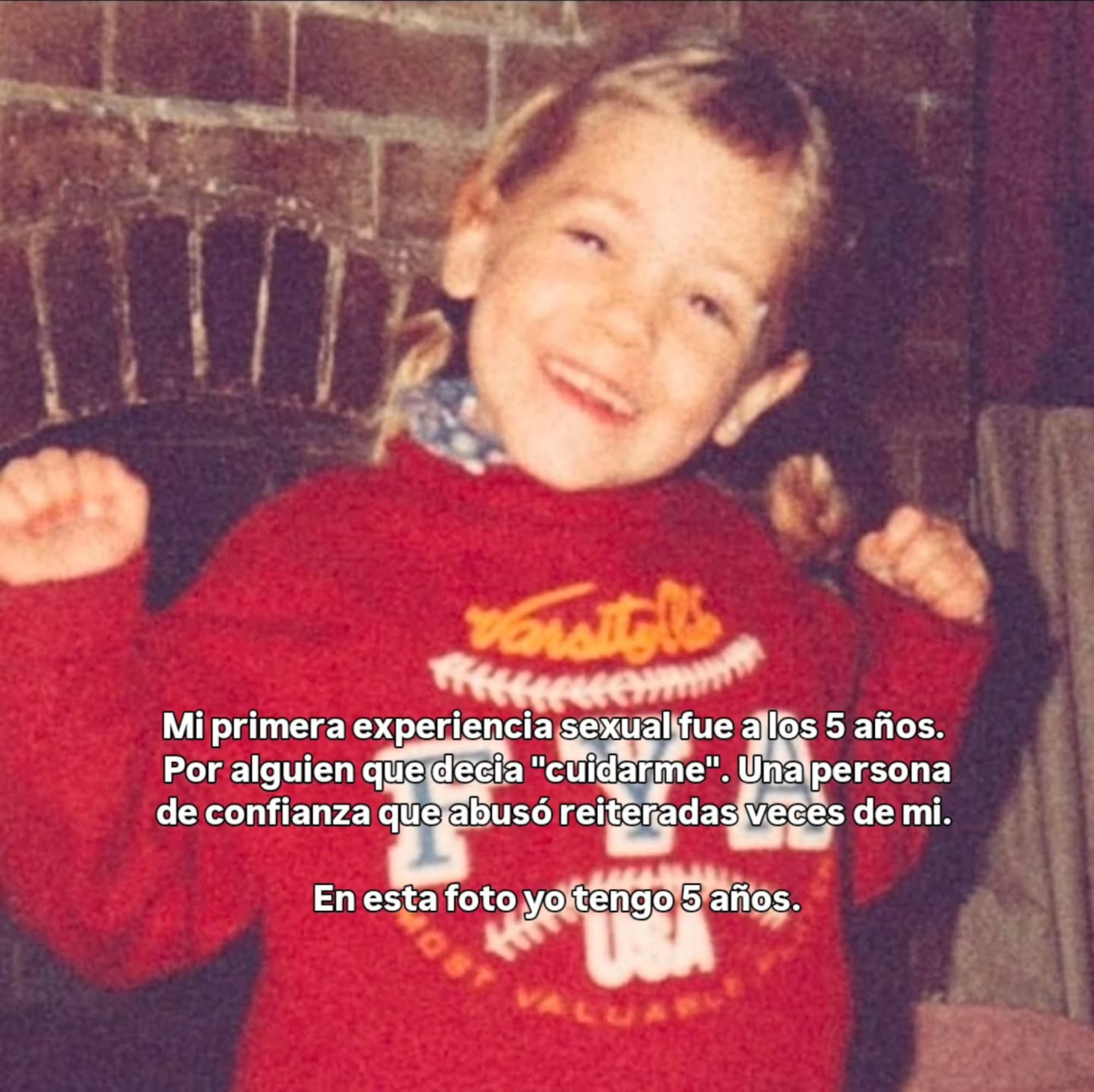 Rocio Igarzabal poses in undated photo. She revealed that she was a victim of abuse at age 5. Note: Private photo taken from social media. (@rochi_igarzabalok/Newsflash/NX)