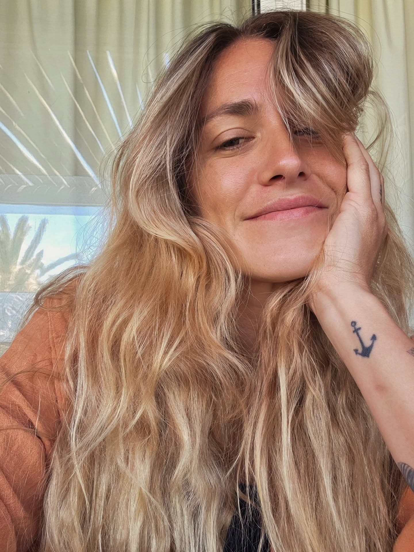 Rocio Igarzabal poses in undated photo. She revealed that she was a victim of abuse at age 5. Note: Private photo taken from social media. (@rochi_igarzabalok/Newsflash/NX)