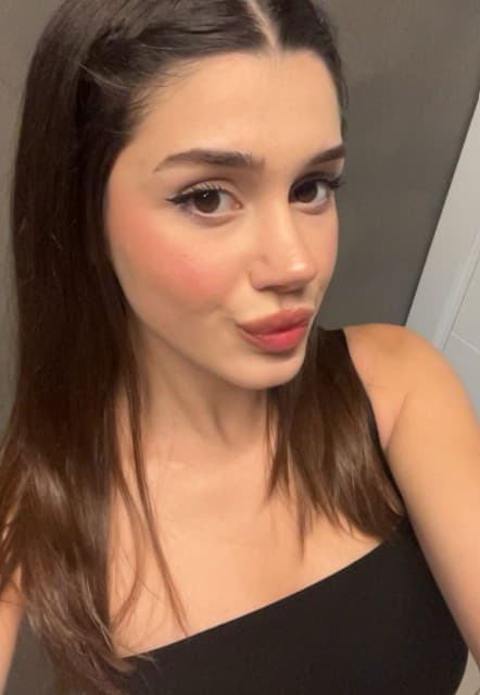 Picture shows Ceyda Yakova, 22. She died riding her motorcycle on Monday, August 17, 2026.  Note: Private picture. (Newsflash/NX)