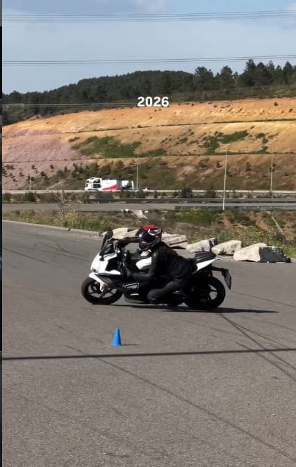 Picture shows Ceyda Yakova, 22. She died riding her motorcycle on Monday, August 17, 2026.  Note: Private picture. (Newsflash/NX)