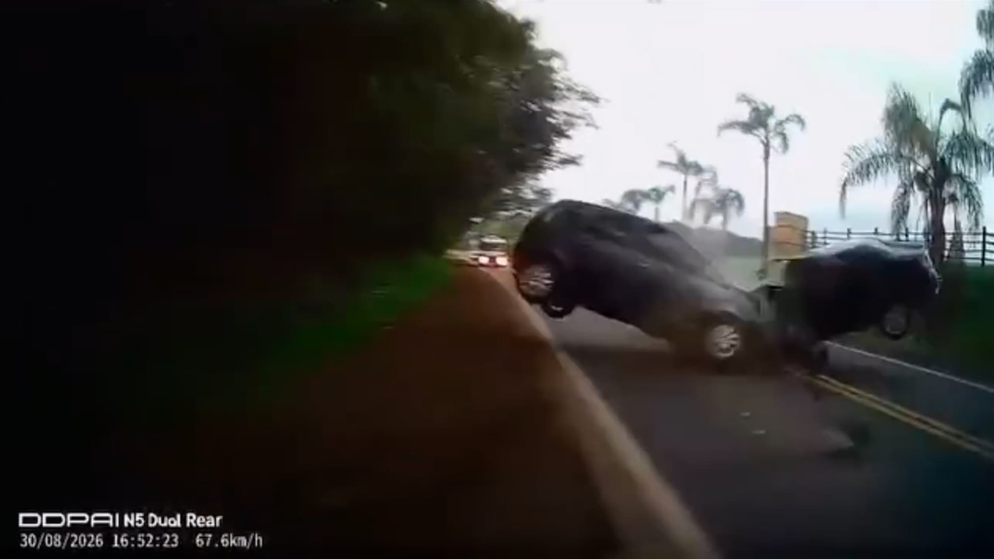 Motorist Killed In Horror Head-On Crash As Tanker Lorry Narrowly Misses Wreckage