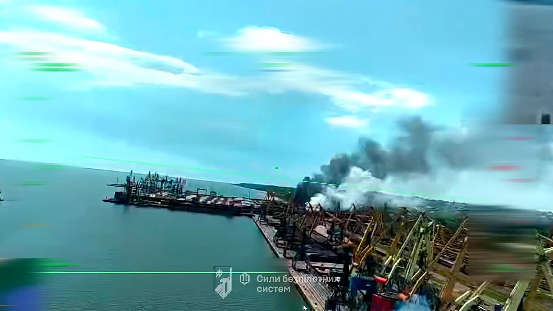 Ukraine's Azov And Co Hit Russian-Occupied Mariupol Port With Drones