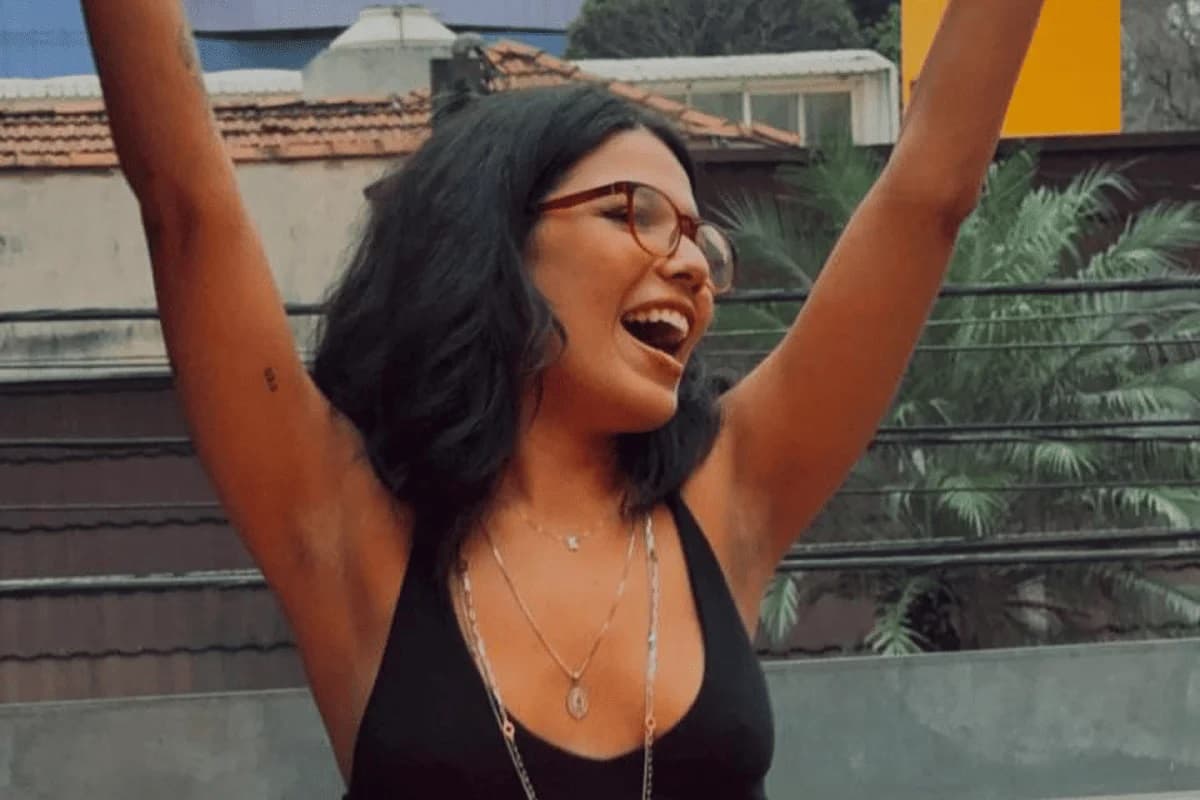 Maria Eduarda Santana Nascimento, 24, poses in undated photo. She was shot dead during an attempted robbery in Sao Paulo, Brazil. Note: Private photo. (Harrisons)