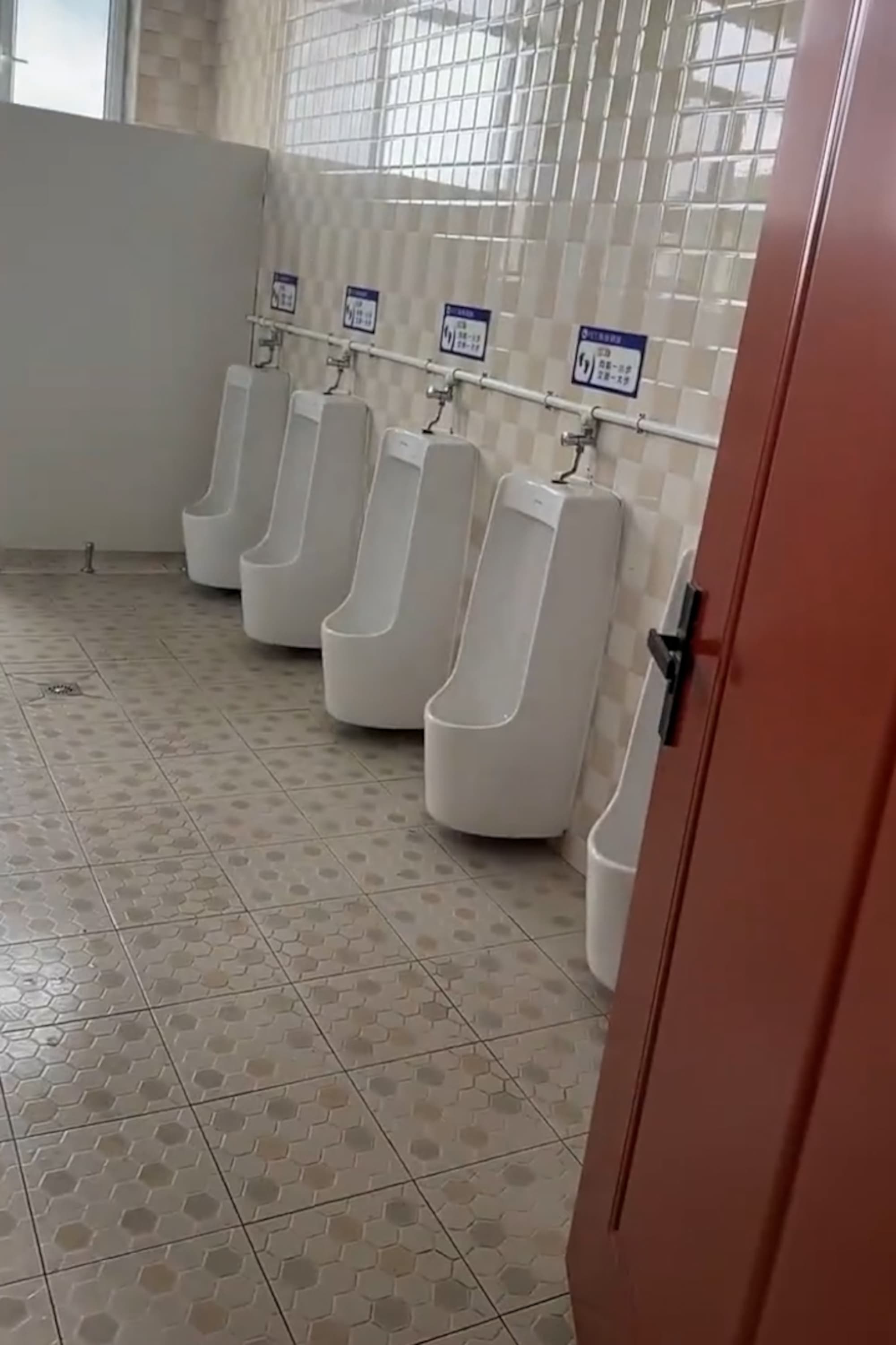 Toilet Blunder As Woman Opens Women’s Restroom Door To Find Male Urinal Inside