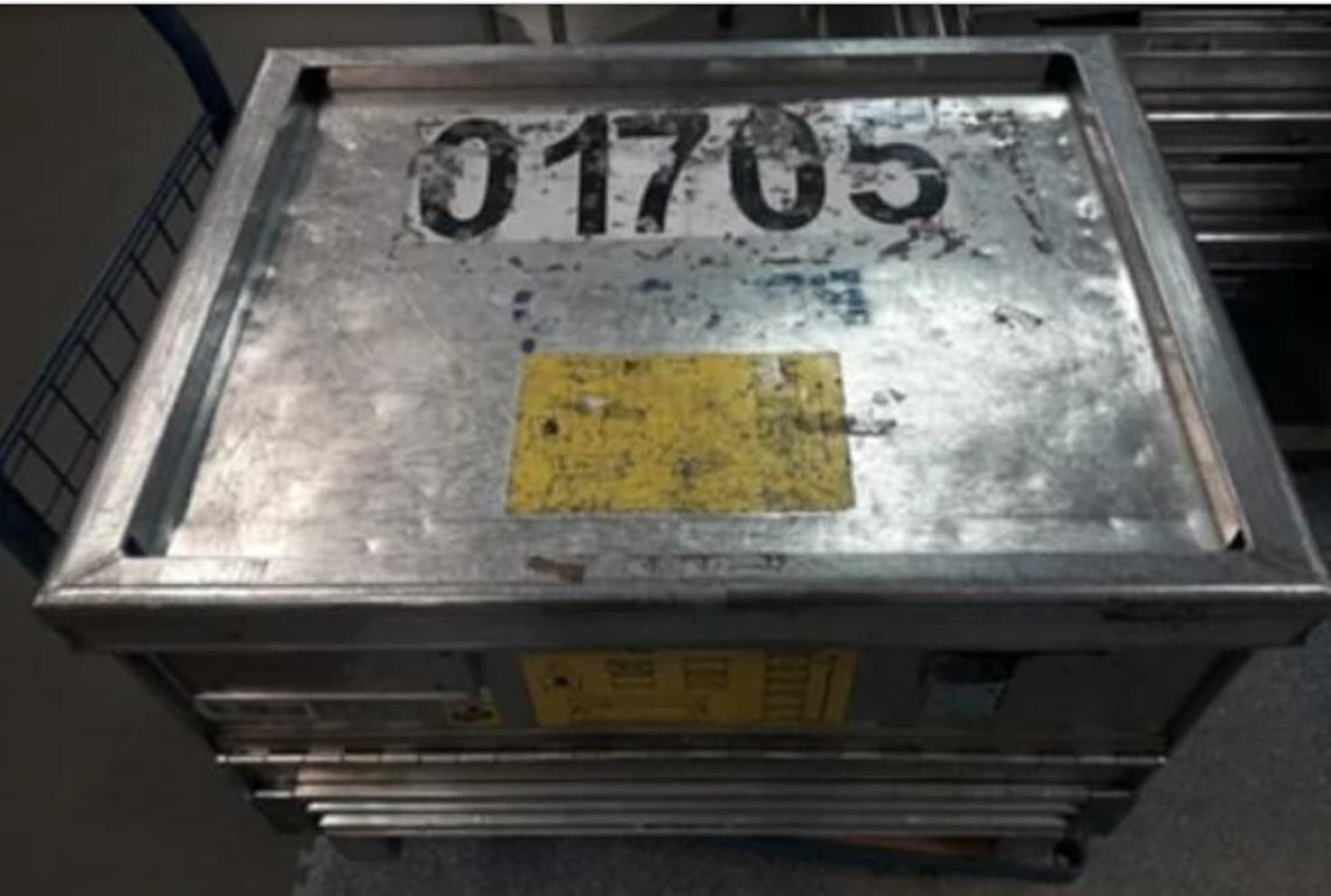 Photo shows the container, undated. Yasemin Gundogan, 28, from the city of Bremen in Germany allegedly stole EUR eight million (GBP 6,9 million) from such container. Note: Police photo(Polizei Bremen/Newsflash)