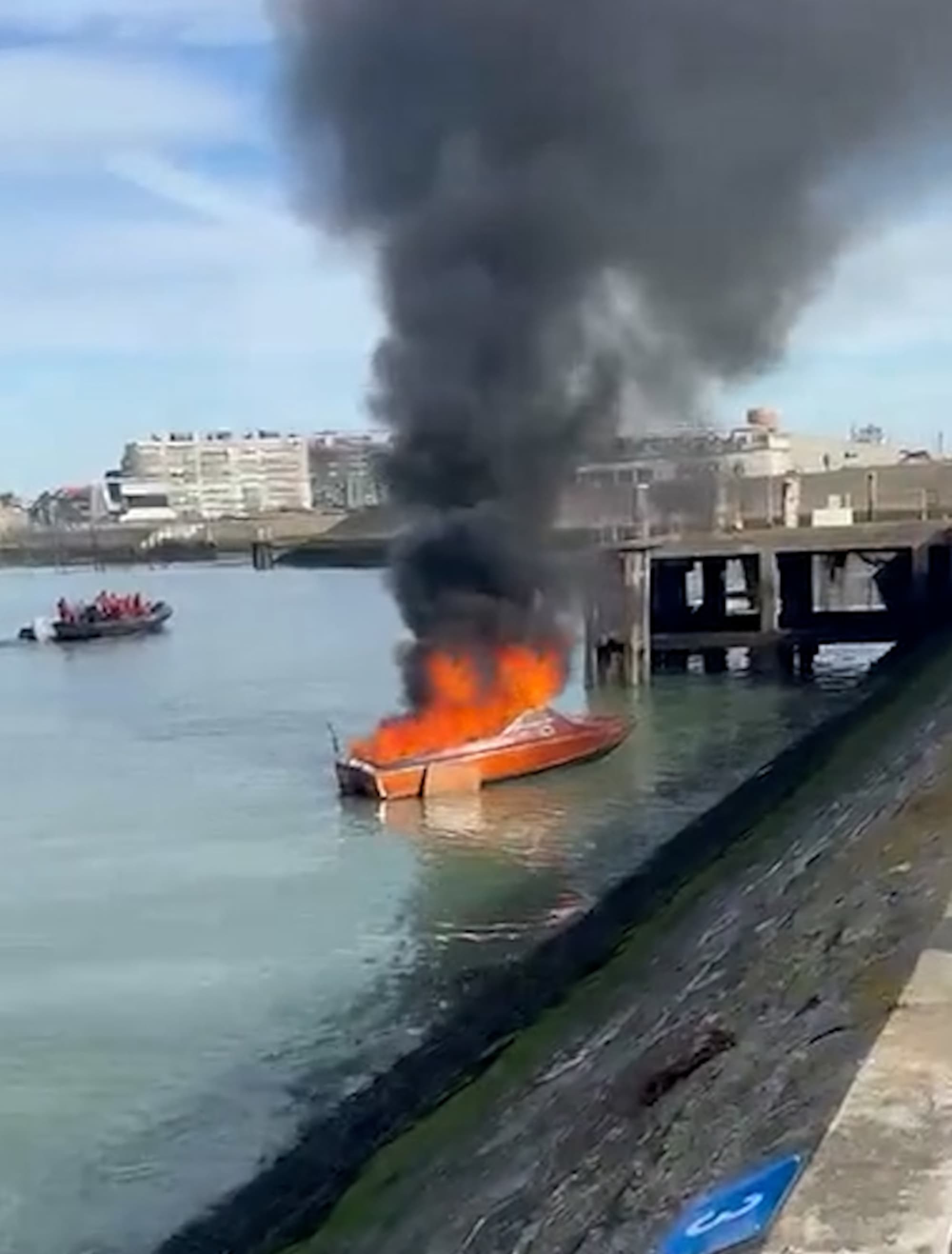 Father, 70, And Daughter Leap From Burning Speedboat After Explosion While Refuelling
